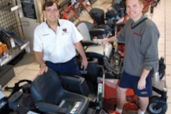 Steve Pounds (left) and his son Michael, who represents the fourth generation of Pounds