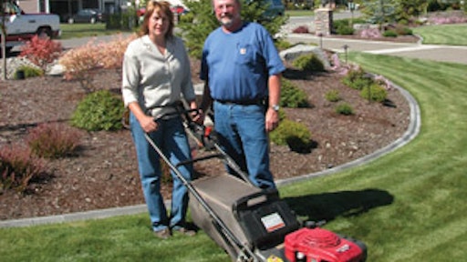 Richard Casey runs the construction division while wife Pam handles maintenance.