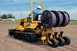 In the past few years, Vermeer has developed attachments for the specific use and installation of drip irrigation pipe.