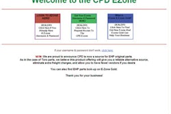 Currently E-Zone has 17 lines available for looking up parts and they continue to look for more lines that benefit dealers.
