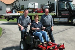 From left: Frank, Madeline and Francis Fletcher