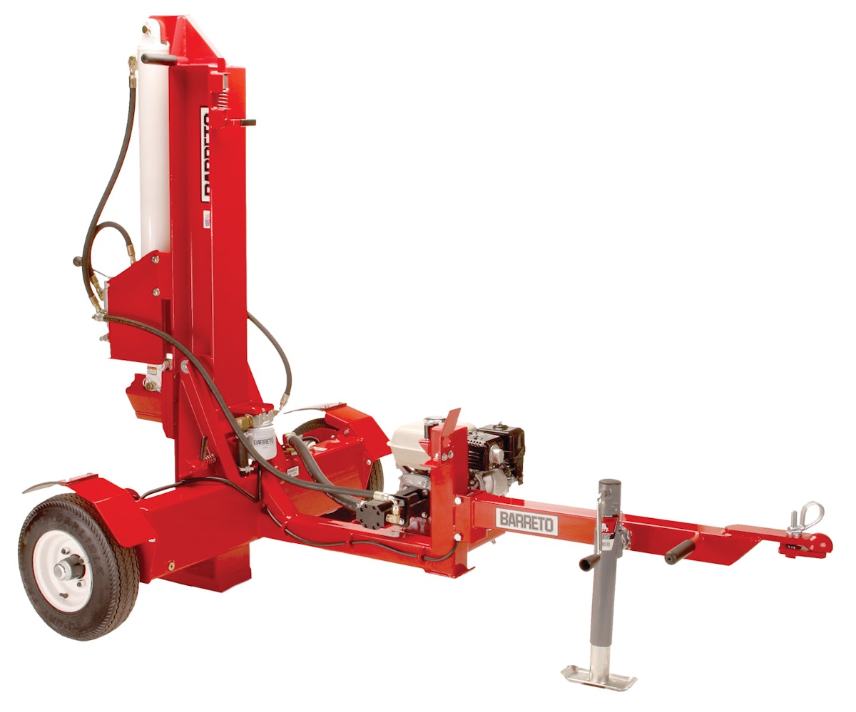 Barreto Log Splitter From Barreto Manufacturing Inc. Green Industry Pros
