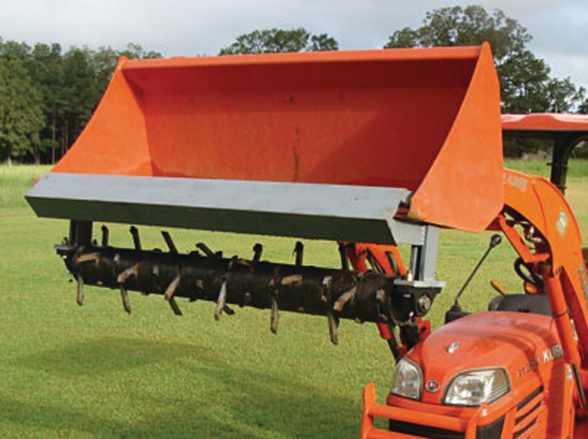 Turfsaw Aerator Attachment From Earth & Turf Green Industry Pros