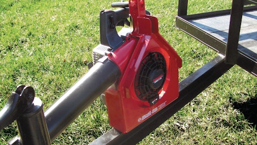 Jungle Jim's handheld blower holder