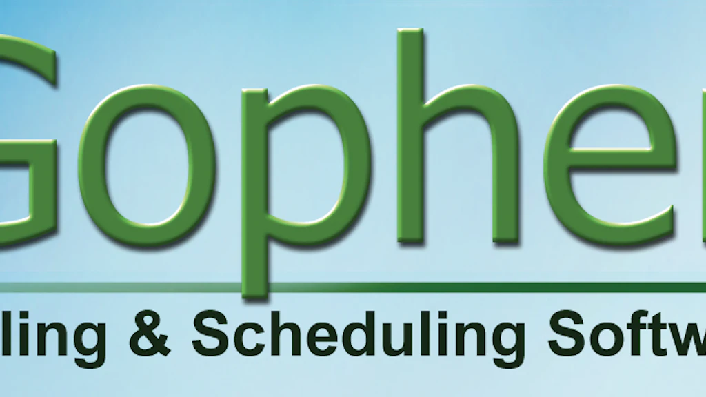 Billing & Scheduling Software From: Gopher | Green Industry Pros