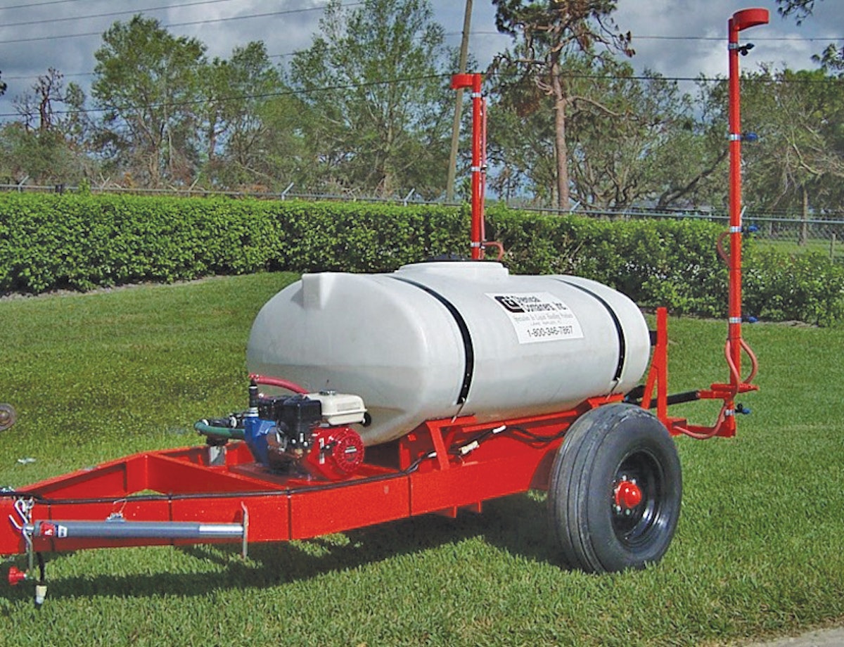 Sprayer Equipment and Accessories From Chemical Containers Green