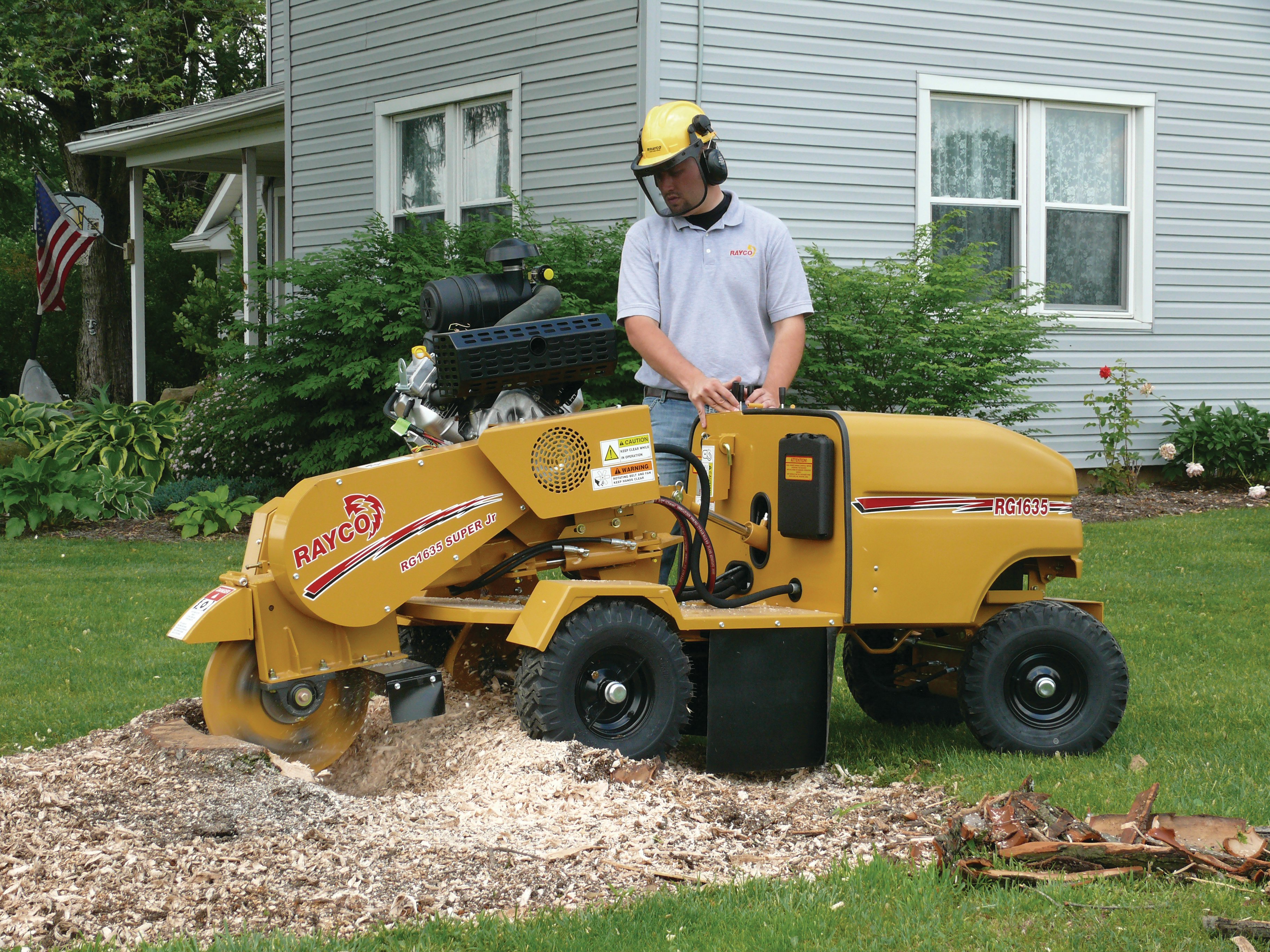 RG 1625A - RG 1635 Super Junior Self-Propelled Stump Cutters