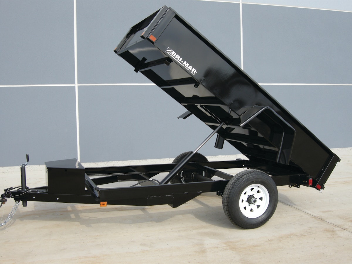 Dump Trailer Line From BriMar Manufacturing Green Industry Pros