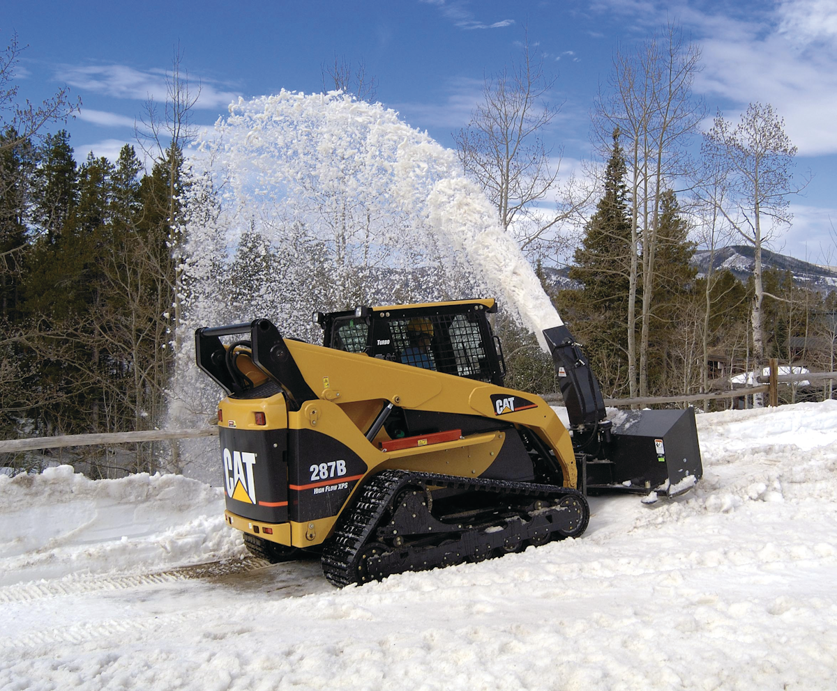 Snow Blowers From Caterpillar Inc. Green Industry Pros