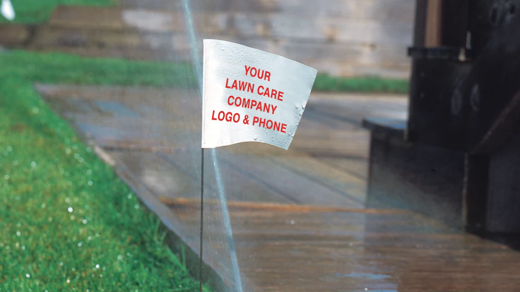 Custom Marking Flags From: Blackburn | Green Industry Pros
