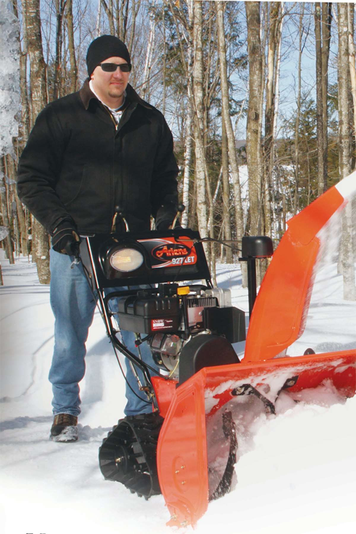 Deluxe Track SnoThro Series From Ariens Company Green Industry Pros