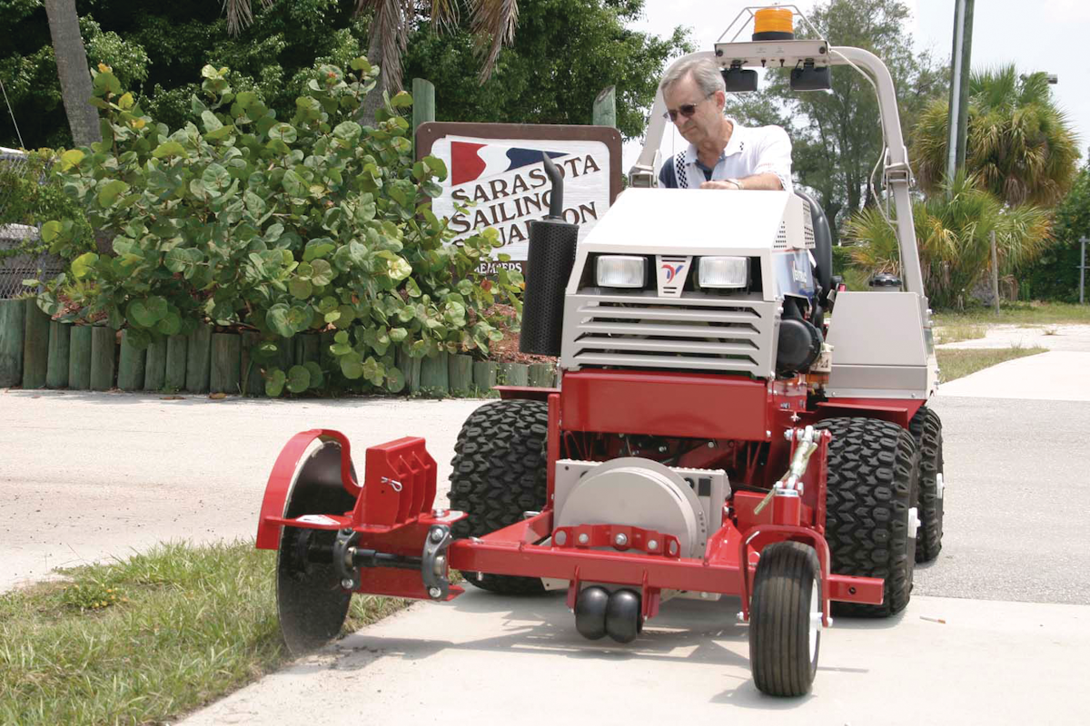 Edger ED200 From Ventrac Green Industry Pros
