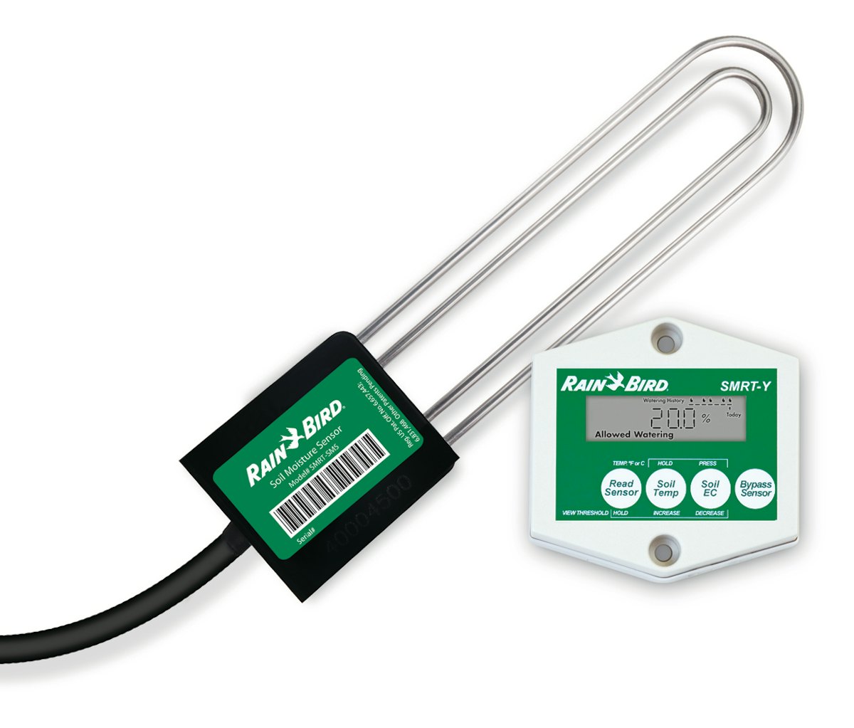 SMRTY Soil Moisture Sensor Kit From Rain Bird Corporation Green
