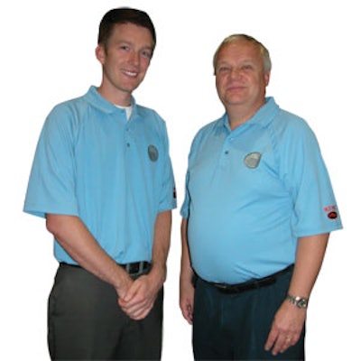 Shawn Pawlak, vice president commercial sales division, and Jan-Gerrit Bouwman, partner.