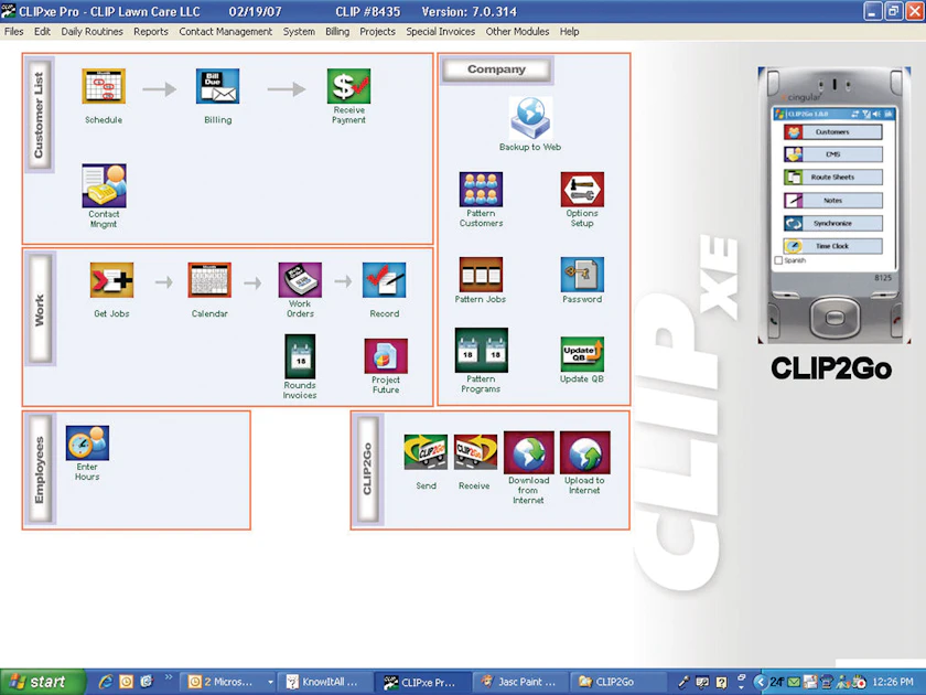 Software Clip Project CLIPxe From: CLIP Software | Green Industry Pros