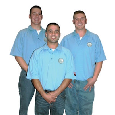 From left: Doug McDuff, Jon Acosta, Andy McDuff