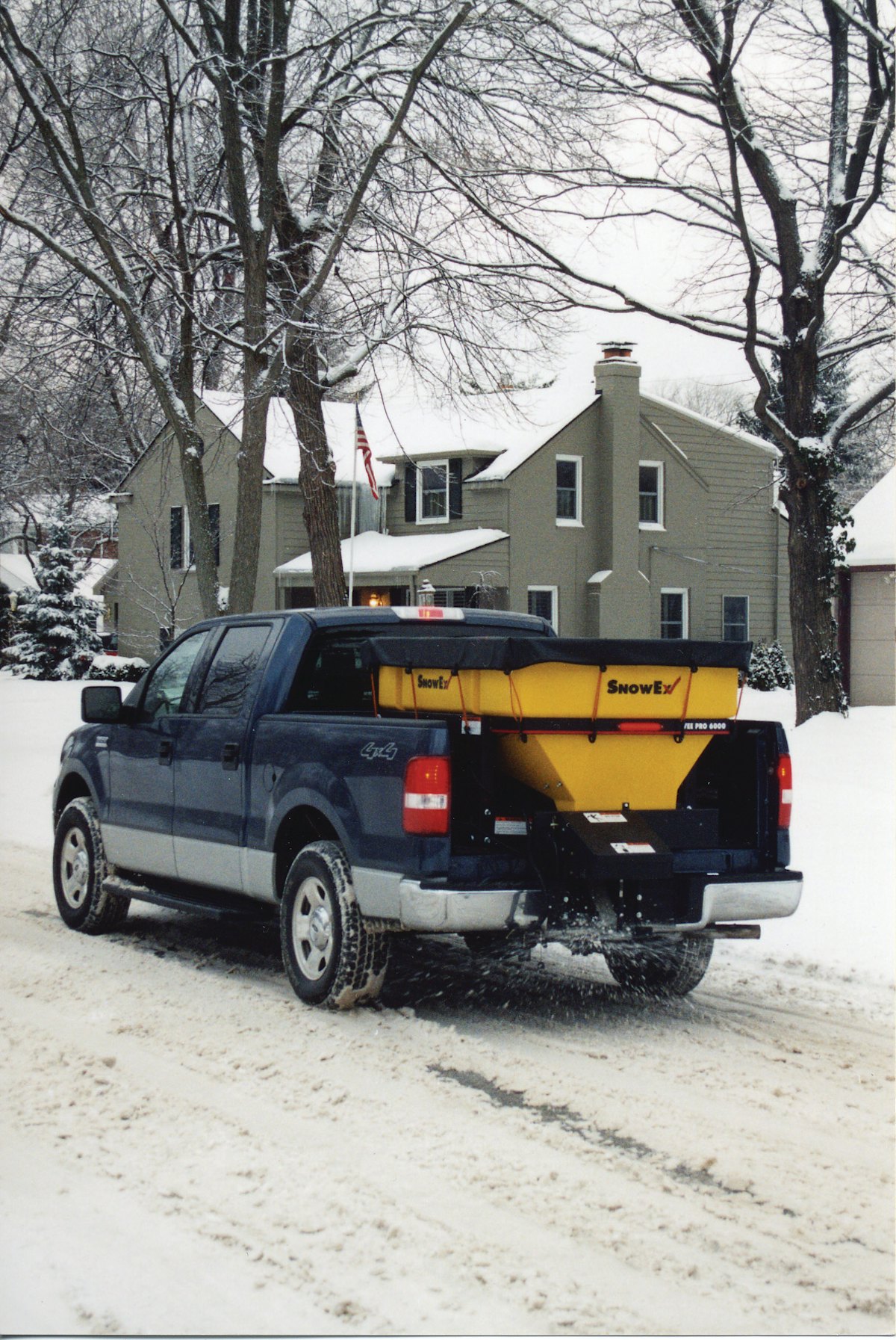 SnowEx Vee Pro 6000 Spreader From TrynEx International Green