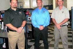 Photo 1 - The Asset Landscaping management team (from left): Matthew Johnson, co-owner; Kevin Robinson, co-owner; Keith Robinson, controller. Johnson is also the current vice president of the Arizona Landscape Contractors Association.