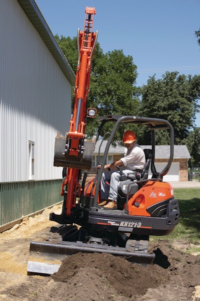 Kx1213excavatorwith6in1blade 10157934
