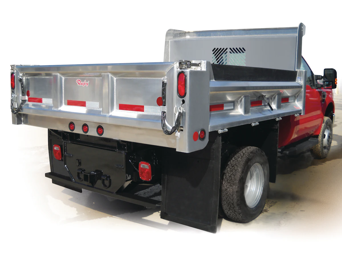 Rugby Aluminum Dump Body From Rugby Manufacturing Green Industry Pros