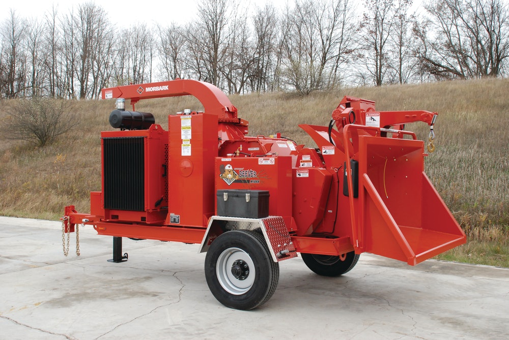 Beever M18RX Brush Chipper From: Morbark, Inc. | Green