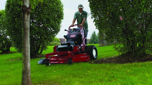 New for 2015, select models of Toro GrandStand mowers now feature Kawasaki FX Series engines.