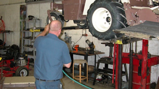 Zero turn maintenance sale