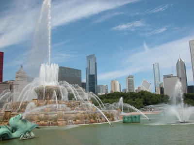 Chicago's Millennium Park was the site of the Come Alive Outside educational event on July 14-15. Shown here is the famous Buckingham Fountain. (See related story.)