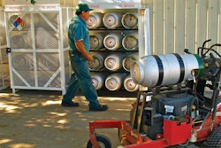 ACLS in Fresno, CA, is one example of a landscaping company that has made the switch to propane-fueled mowers.