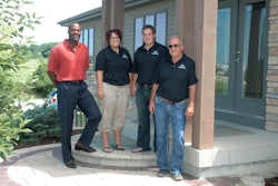 From left: Al Toon, Tasha Severson, Aaron Olson, Steve Olson.
