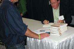 Tony Bass debuted the book at GIE+EXPO 2011 in Louisville at a special book signing in Green Industry PRO magazine's booth.
