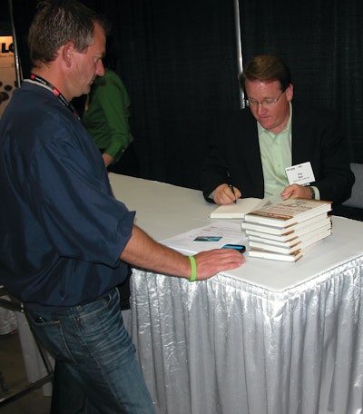 Tony Bass debuted the book at GIE+EXPO 2011 in Louisville at a special book signing in Green Industry PRO magazine's booth.