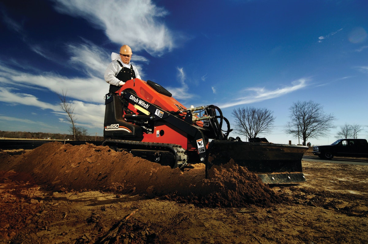 SK650 Skid Steer From Ditch Witch Green Industry Pros