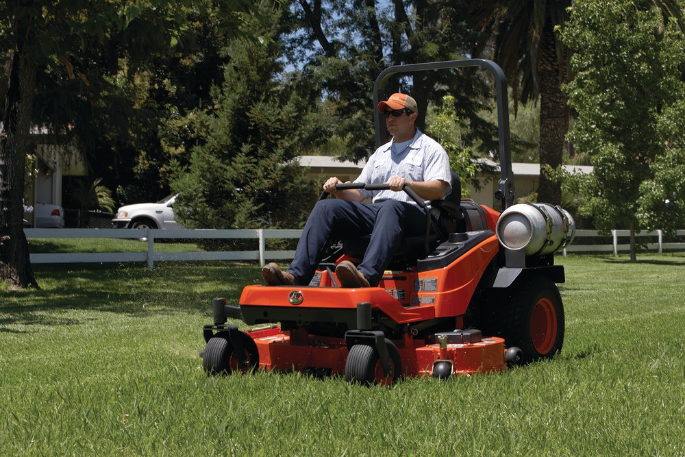 Propane zero sales turn mower