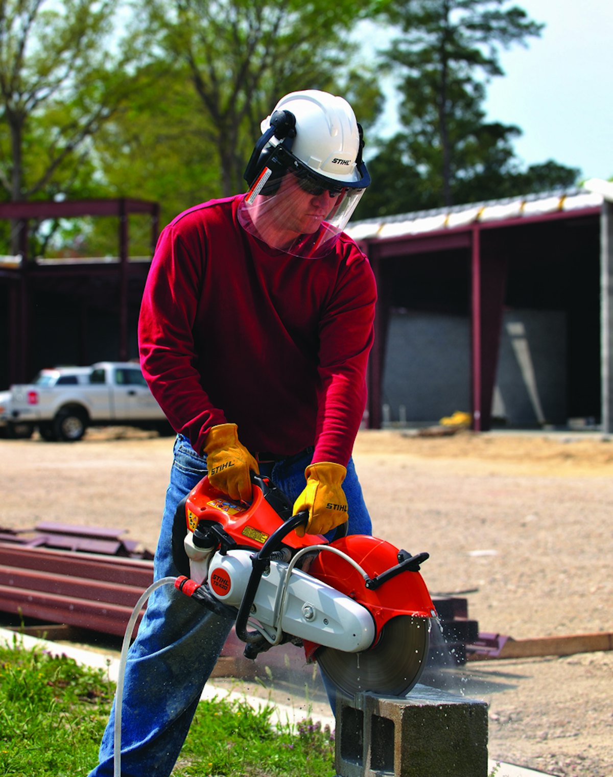 Concrete Saw Safe Operation Cut Off Saws Green Industry Pros