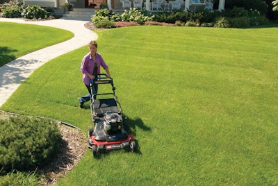 The Toro TimeMaster 30-inch Wide-Area Walk-Behind Mower