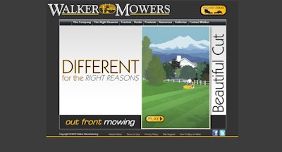 Walkermowers comwebsite