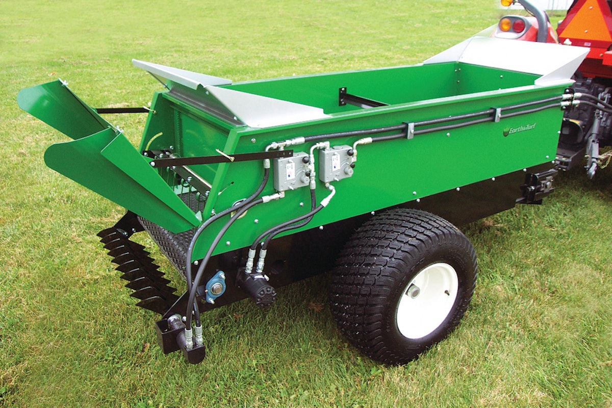 Hydraulicdrive MultiSpread Model 320 Topdresser From Earth & Turf