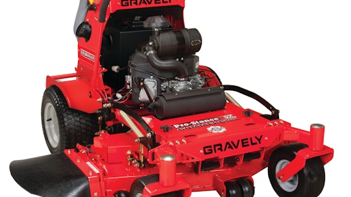 52-inch float-deck stand-on mower from Gravely