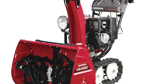 Honda Hs1332snowblower Lefttrackview