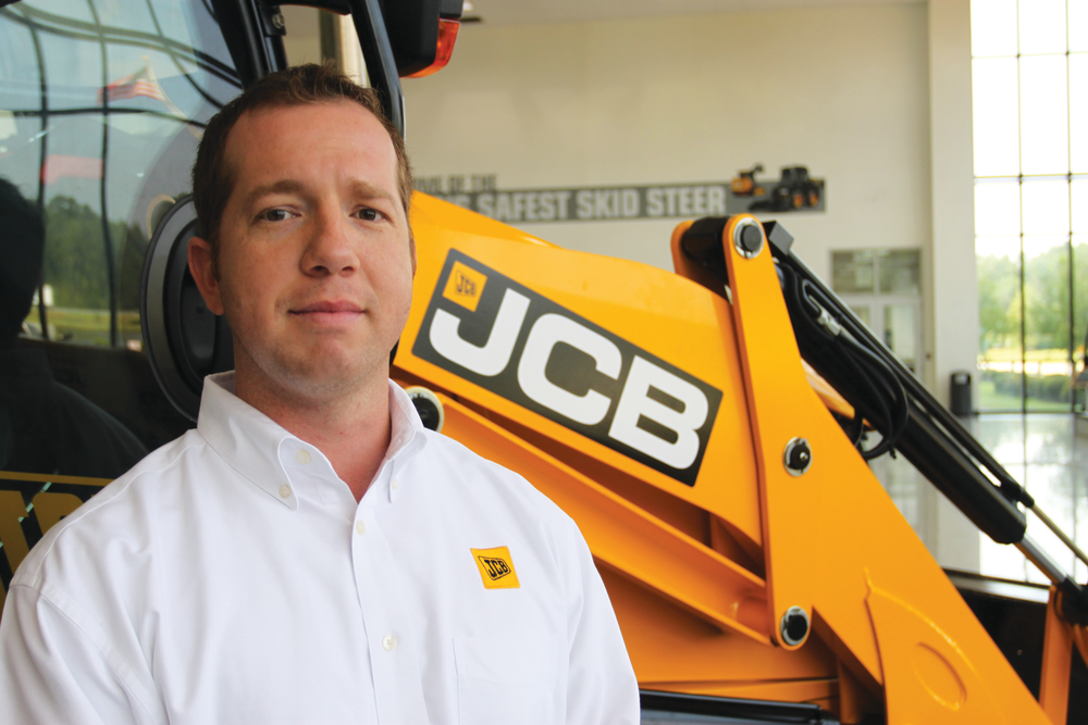 JP Moncada, brand marketing manager for JCB