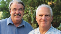 Bill Arman (left) and Ed Laflamme of The Harvest Group Landscape Business Consulting.