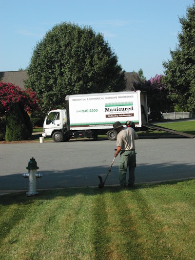 Manicured Lawn & Landscaping specializes in residential maintenance.