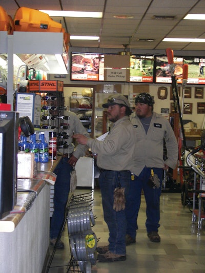 Save your contractor customers a trip by offering convenience items in your dealership.