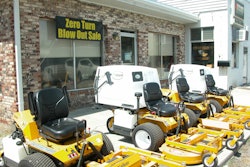 Weno Power Mower Display