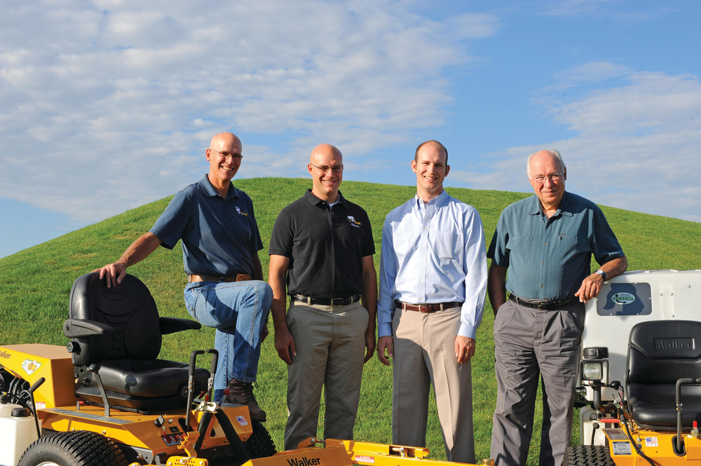 Dean, Ryan, Ted and Bob Walker (left to right)