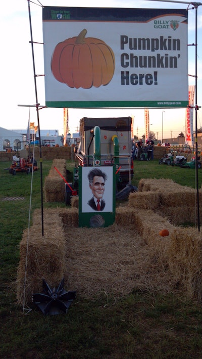 Billy Goat Pumpkin Chunkin Romney