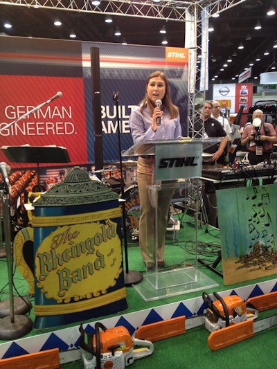Today at this year's GIE+EXPO, Stihl highlighted their iCademy program and announced a special competition for participants in the program to benefit from their involvement.