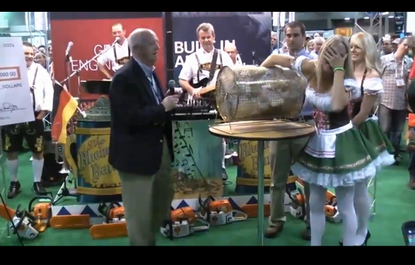 Video Of Dealer Winning 5 000 From Stihl At Gie Expo