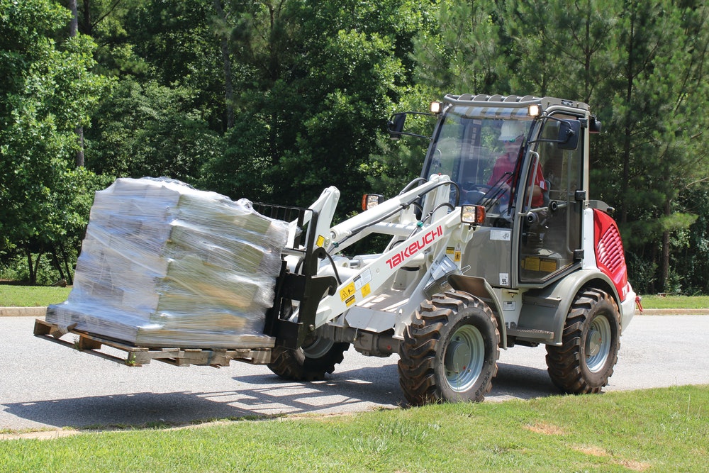 システムミッド TW50 Wheel Loader From: Takeuchi Manufacturing | Green Industry Pros